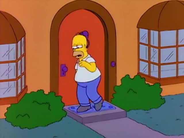 But I can't take it out on Marge and the kids.