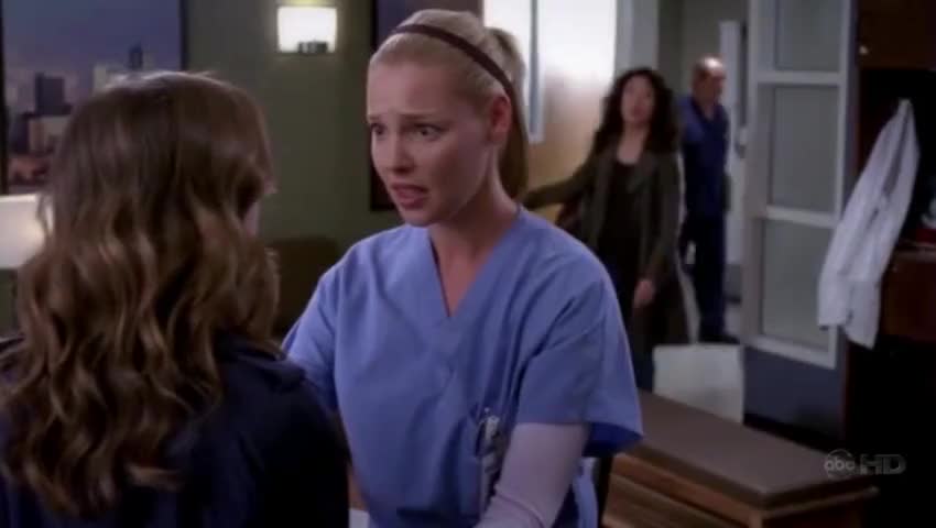 - Morning. - Cristina needs me.