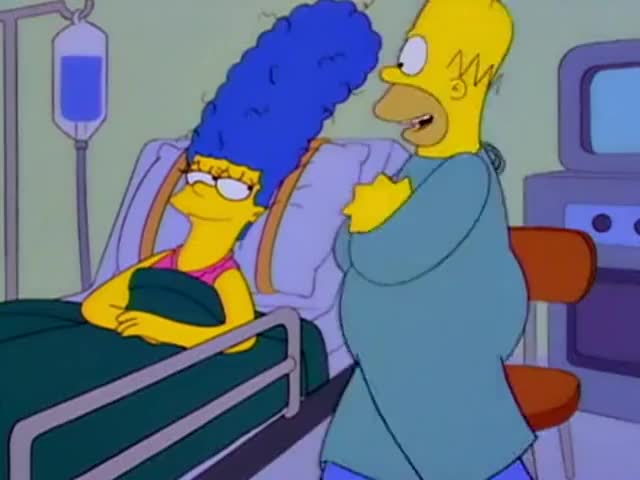 A girl. Oh, Marge, we have a wonderful baby girl.