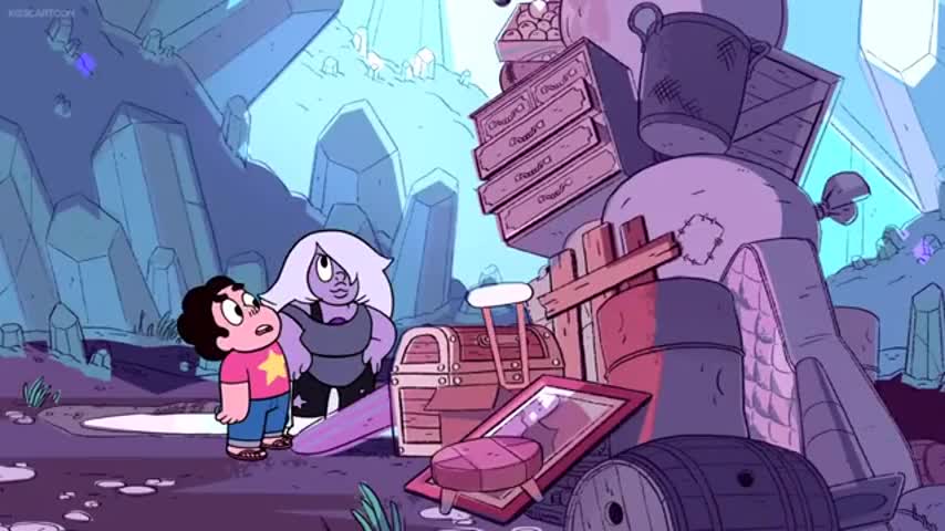 Amethyst: It's a talent. [grunting]