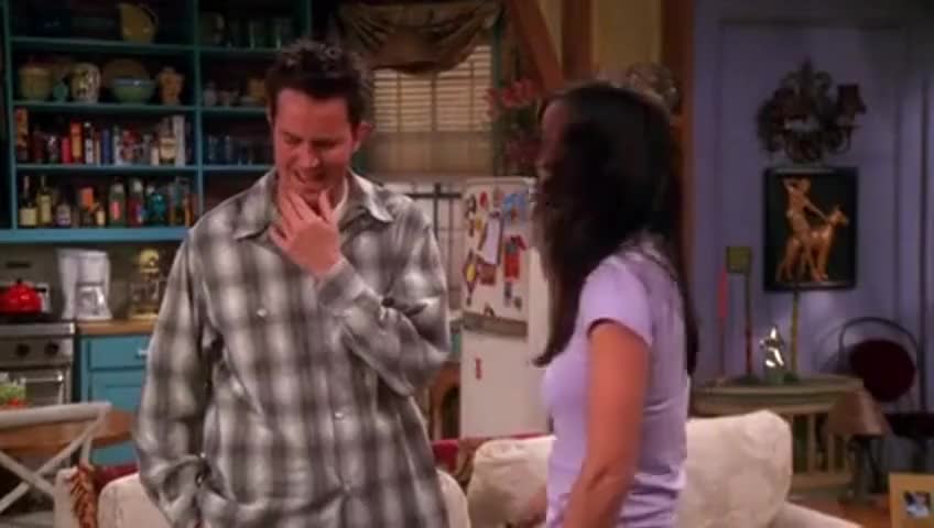 I thought I heard voices. You must be Chandler.