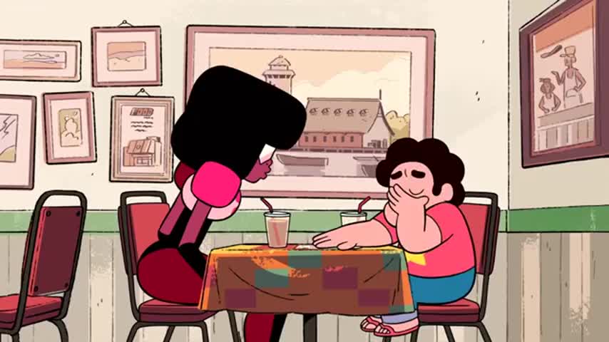 - Garnet: Pizza. - Steven: No! I... need to come clean.