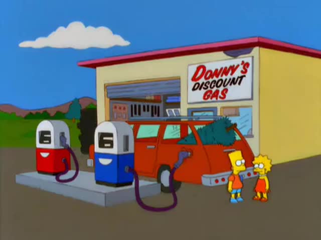 Flanders,you gotta help me. Is there a Southern couple parked in front of my house?