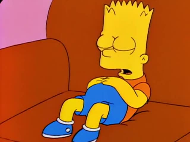 Get the camera ready, Bart very sleepy.