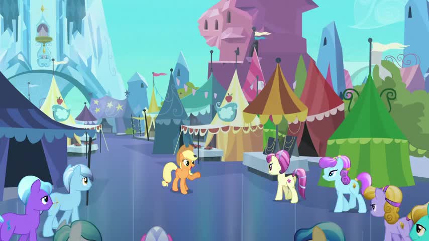 The whole purpose of the Crystal Fair is to lift the spirits of the Crystal Ponies,