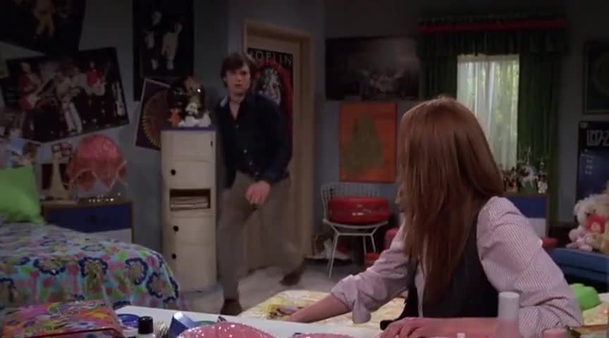 Kelso, just leave the poor girl an anonymous note...