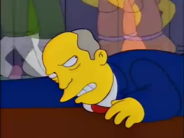 Skinner, why are there children walking on my head?