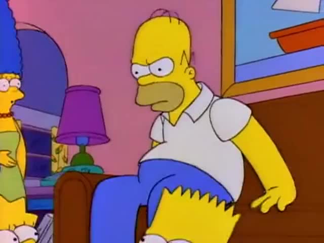 - Okay, TV off. It's family time. - But, Marge...