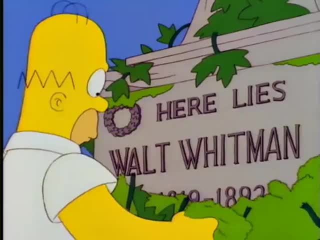 Walt Whitman?