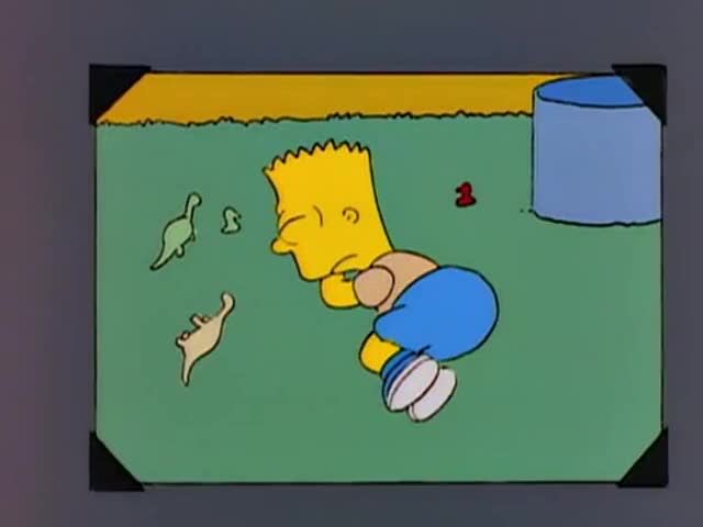 Here's nappy time, Bart.