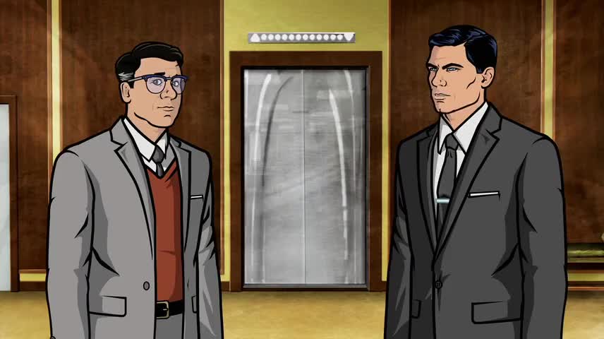 - Archer, please. That's private. - Not calm enough?