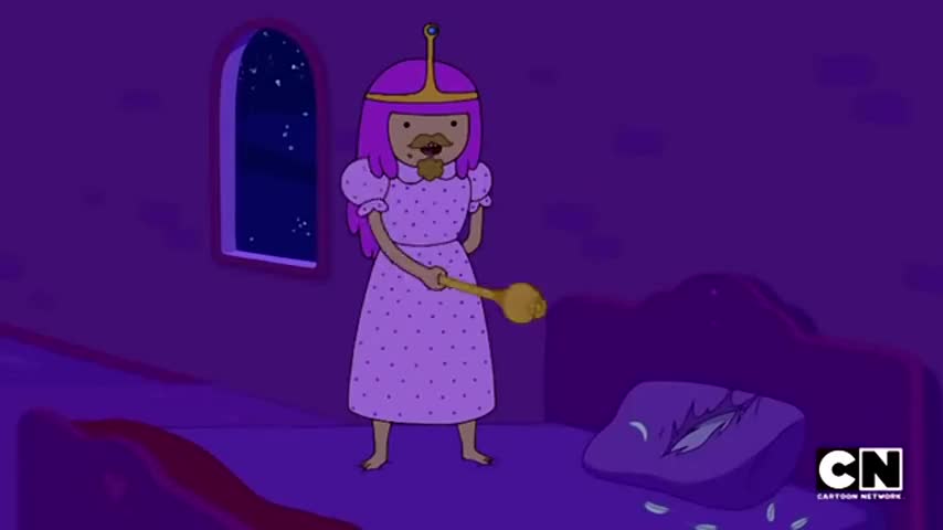 Tell Bubblegum I wear her nightgown!