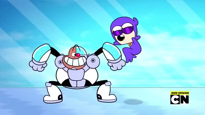 but the Teen Titans are way better as silly cartoons!