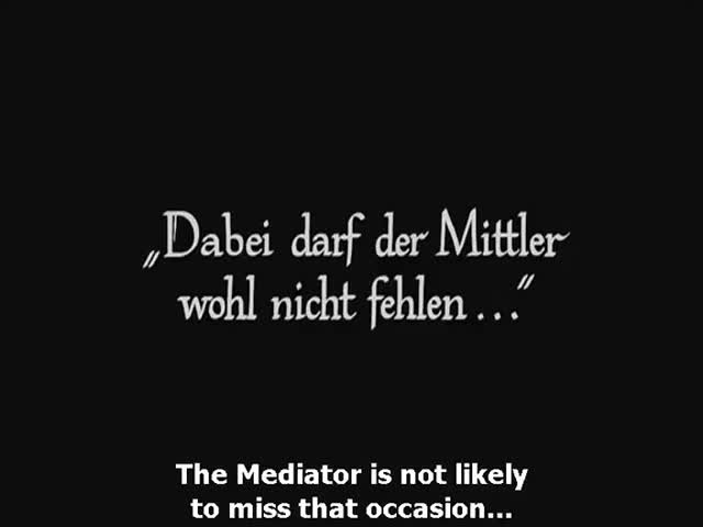 "But the mediator must not be missing!"