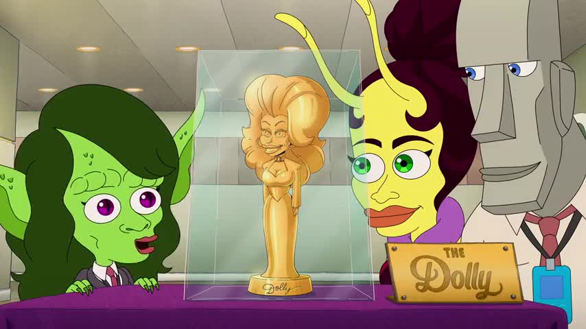 Ooh, I wonder who's gonna win The Dolly this year.