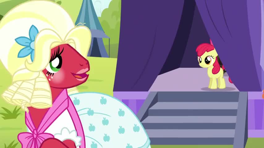 We'll get you a blue ribbon, yet, Apple Bloom.