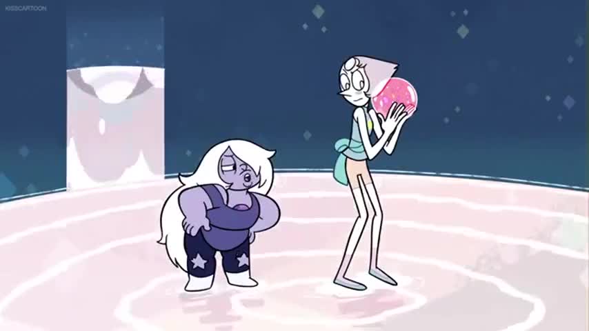 Pearl: I... just wanted to see how the shards are reacting to Rose's bubble.