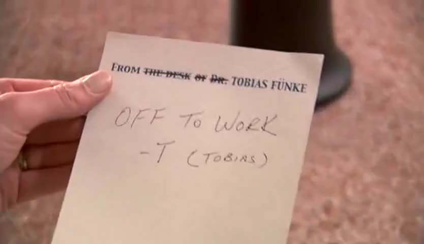 - Work? - Tobias had recently...