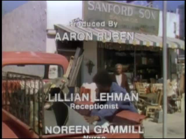 Sanford and Son is recorded on tape before a live studio audience.