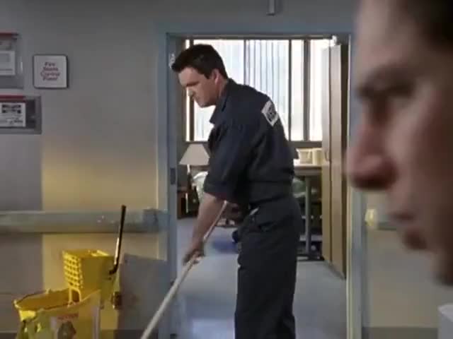 The janitor's a nice person?