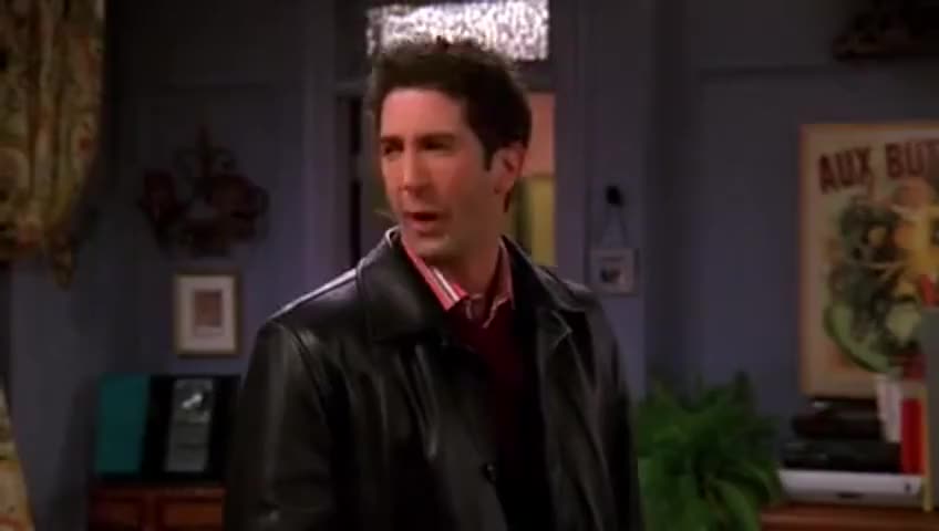 Very funny! Ross is gay! Ha, ha.