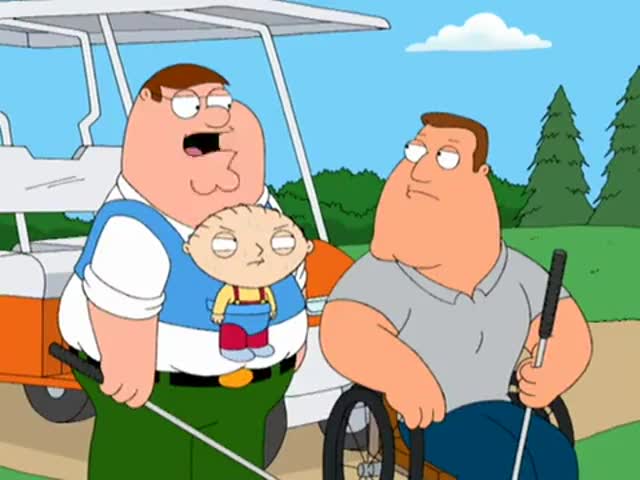 Well, Lois asked me to watch Stewie for the afternoon.