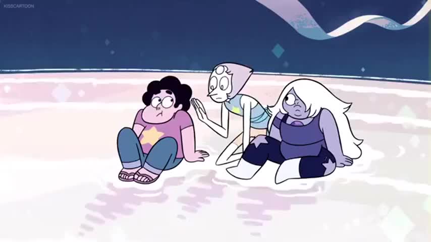 - Steven: What's this all about, Garnet? - Garnet: I know all about the... gem shot.