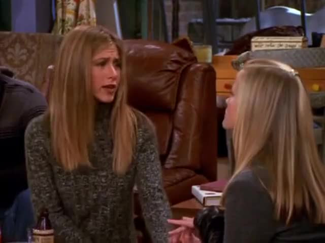 And you can stay with us. Right, Phoebe?