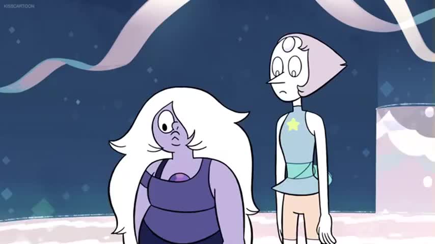 - Here. - Pearl: Fish-stew pizza?