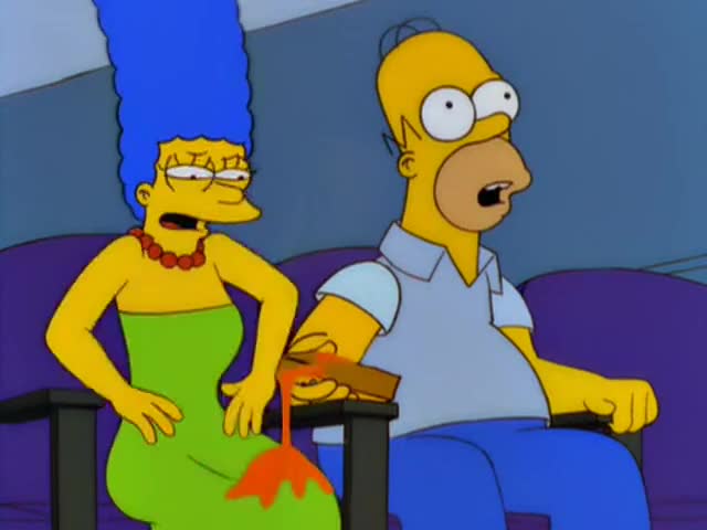 - You're pouring hot butter on my leg! - Shh, shh, shh!