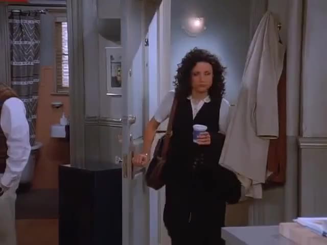 - Hey, Elaine. - Hey.