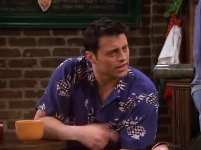 Chandler got you out of going to the lesbian sandwich museum this weekend.