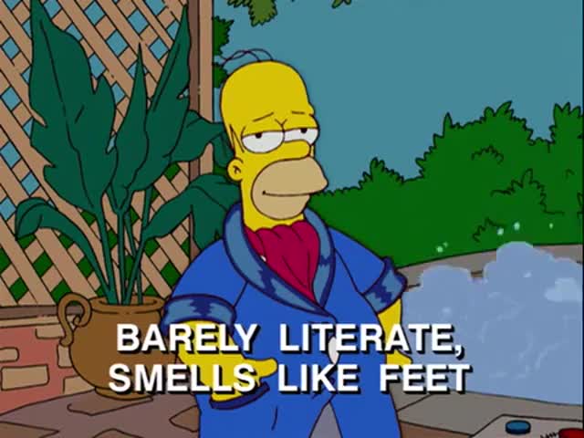 Barely Literate, smells Like Feet