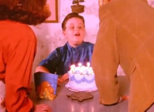 I said blow out the damn candles!