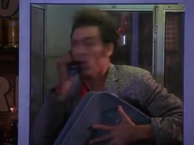 Just wait there. I'll pick you up. And Kramer...