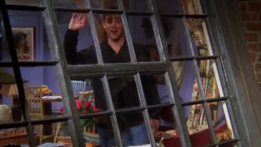 That's right, Ross. I can see you in your new apartment. You see me.