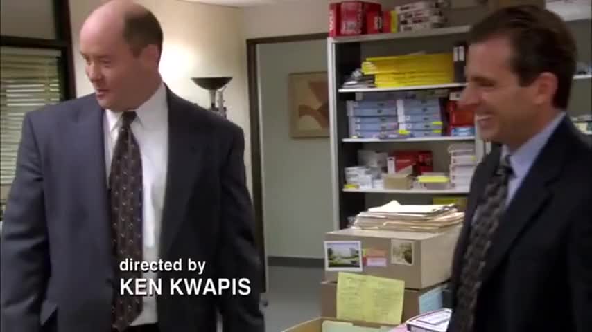 What's up, Halpert? Still queer?