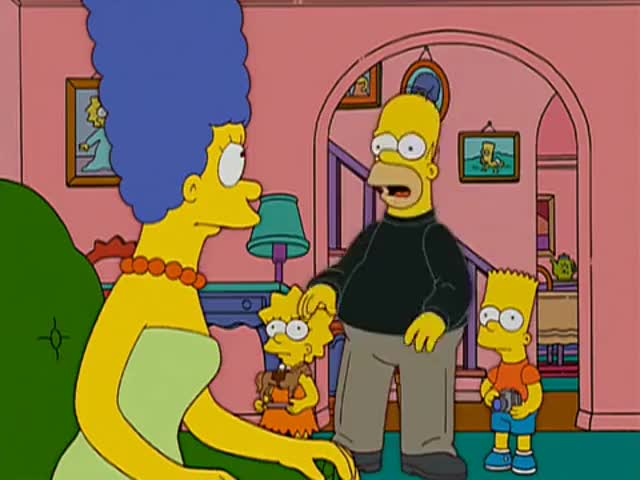 Marge, please. Let's not fight in front of the kids.