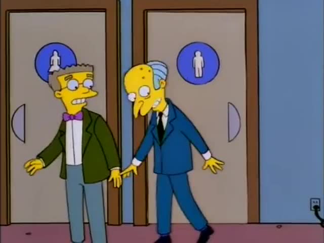 Smithers, that precision assault popped it back into place. Thank you, masked stranger!