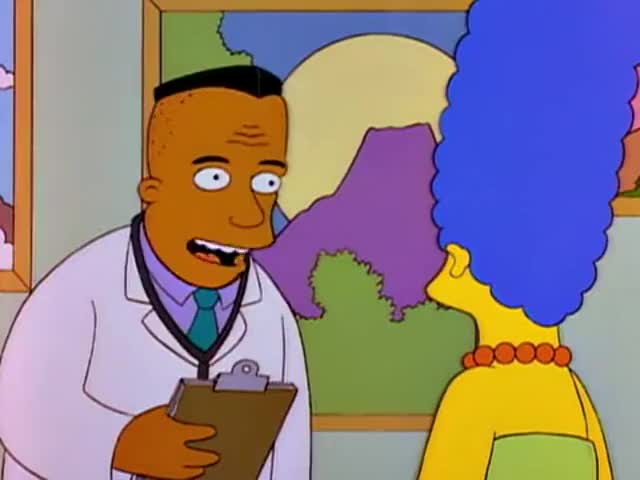 Congratulations, Mrs. Simpson. You're pregnant.