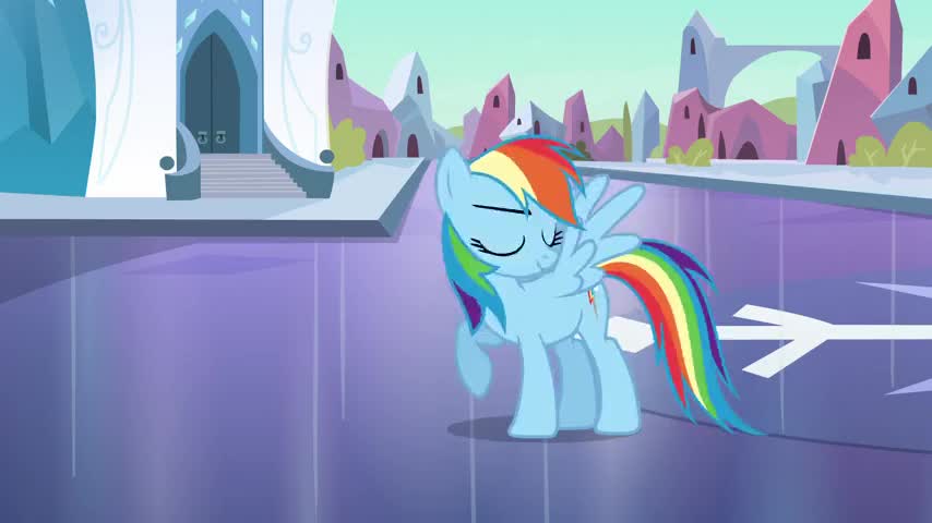 Seeing my awesomeness does have a way of putting ponies into a pretty good mood.