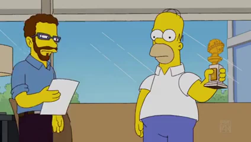 Homer, my brother and I showed this picture of you