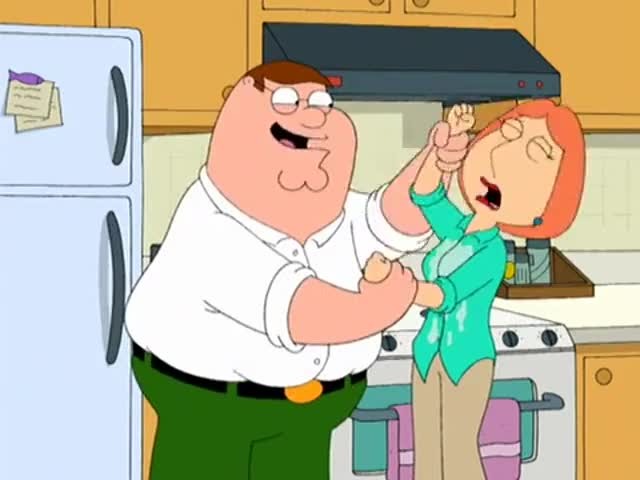 Hey, Lois, how come you keep punching yourself in the face?